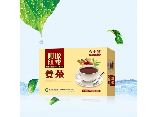 阿胶红枣姜茶